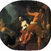 PRETI, Mattia Beheading of St. Catherine ag oil